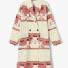 Beth Dutton Pink Printed Coat