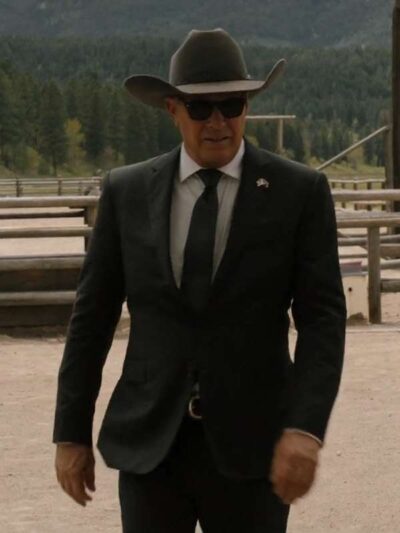 Yellowstone Season 5 John Dutton Black Blazer